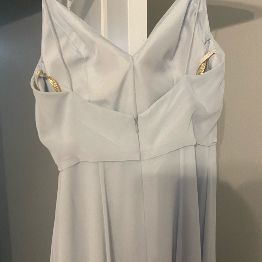 Jenny Yoo Amara Bridesmaid Dress in Serenity Blue - Picture 1 of 7